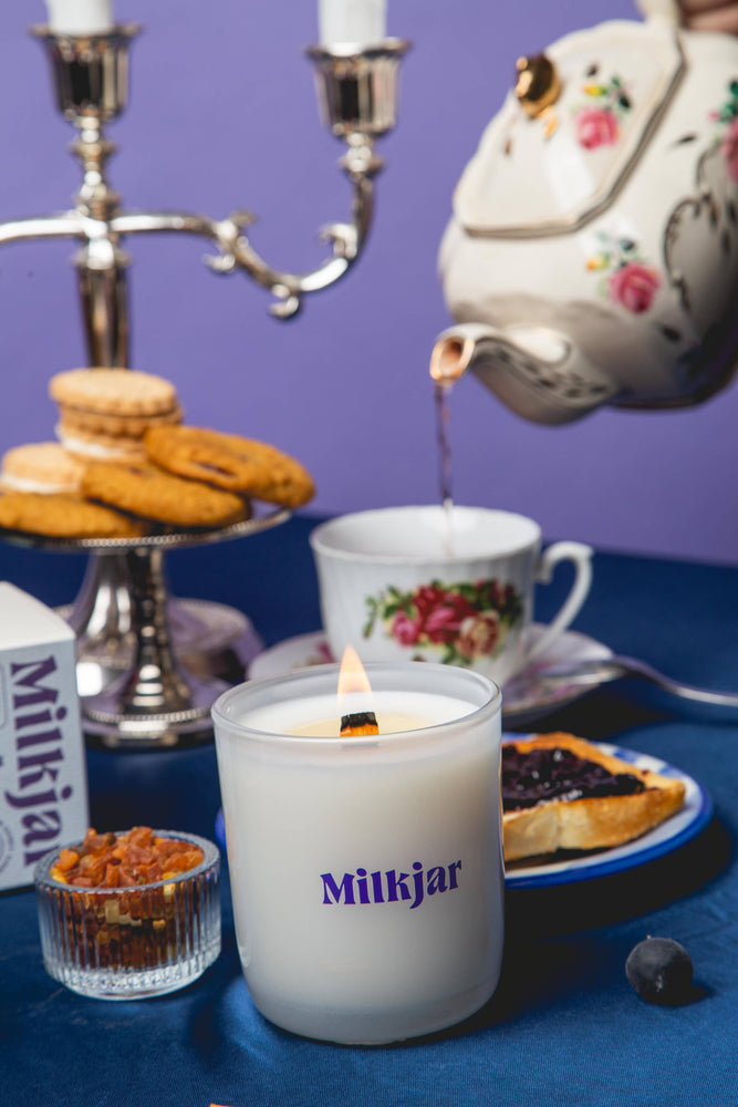 Blueberry Tea 8oz Coconut Soy Candle
