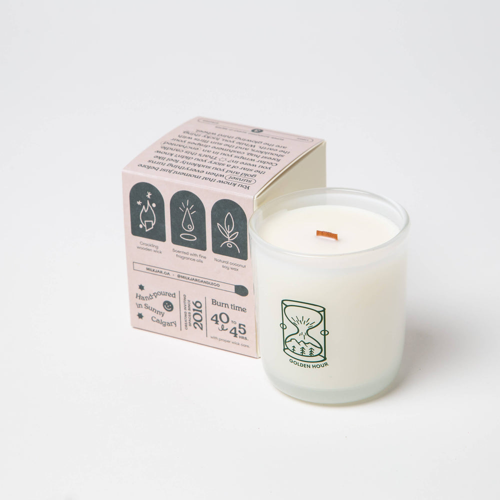 Golden Hour 8oz Coconut Soy Candle