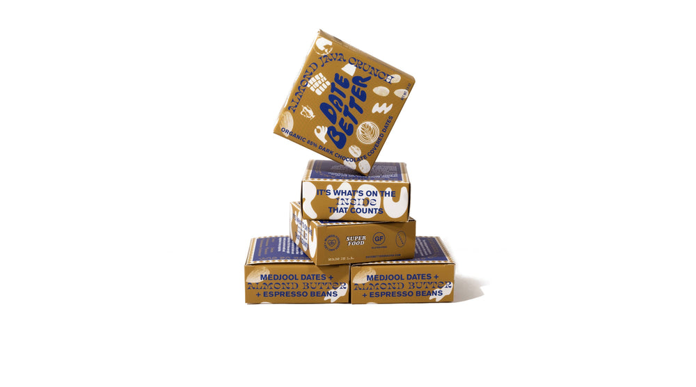 Almond Java Crunch Chocolate Covered Dates